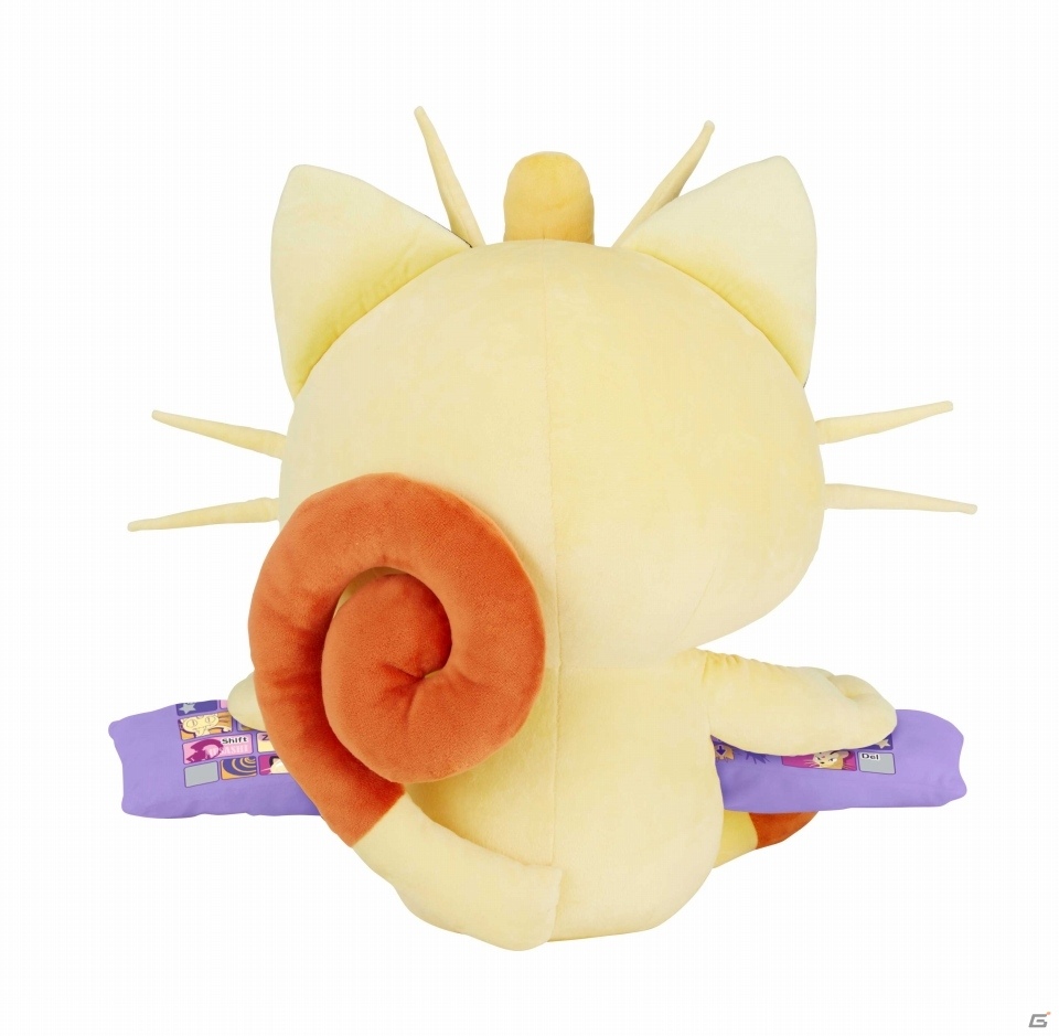 「ポケットモンスター」ニャースのぬいぐるみ型PCクッションが登場！本日より予約受付がスタートの画像9