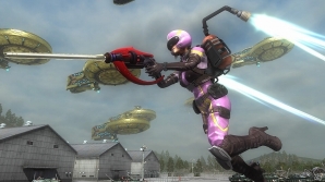 PS4「地球防衛軍5」EDF兵士たちの新たなアクションを紹介！コスモノーツの正体が巨大なグレイ型宇宙人であることも判明の画像6