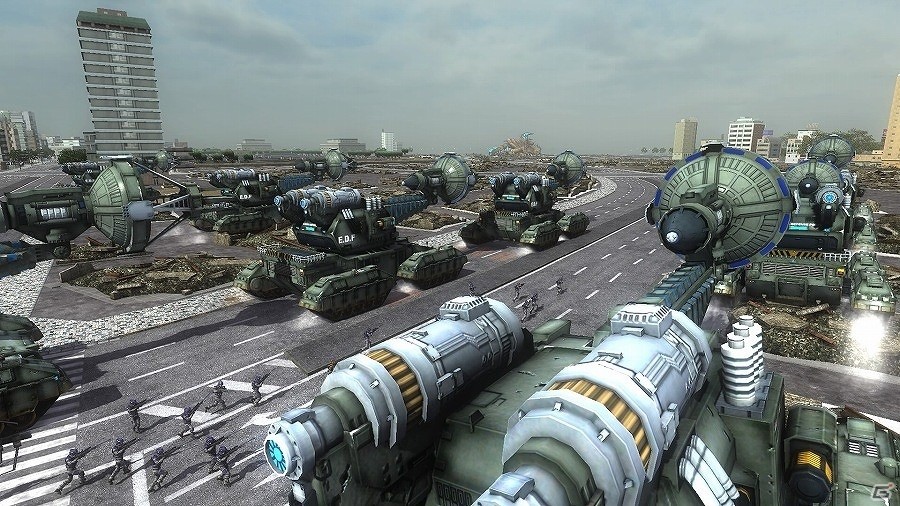 PS4「地球防衛軍5」EDF兵士たちの新たなアクションを紹介！コスモノーツの正体が巨大なグレイ型宇宙人であることも判明の画像24