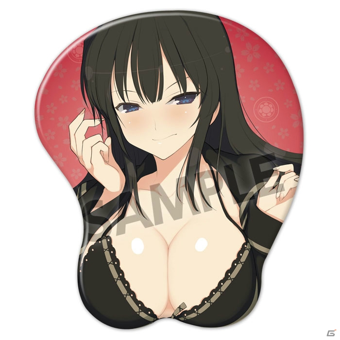 「閃乱カグラ 神楽 おっぱいマウスパッド＆抱き枕カバー」の予約受付がスタート！の画像3