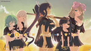 「閃乱カグラシリーズ」PS4/PS Vita用オリジナルテーマ「紅蓮」が配信開始！の画像8