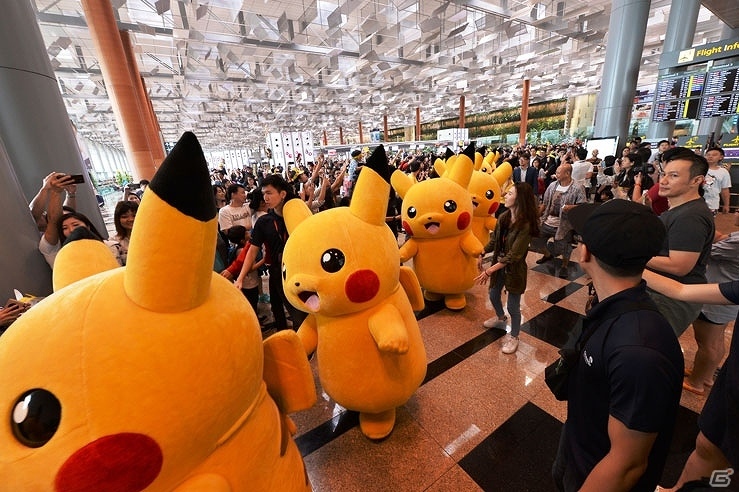 ピカチュウがチャンギ国際空港のターミナルをジャック！タイアップイベント「Pokémon at Changi」が開催の画像2