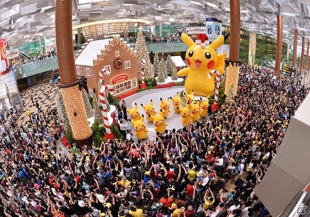 ピカチュウがチャンギ国際空港のターミナルをジャック！タイアップイベント「Pokémon at Changi」が開催の画像3