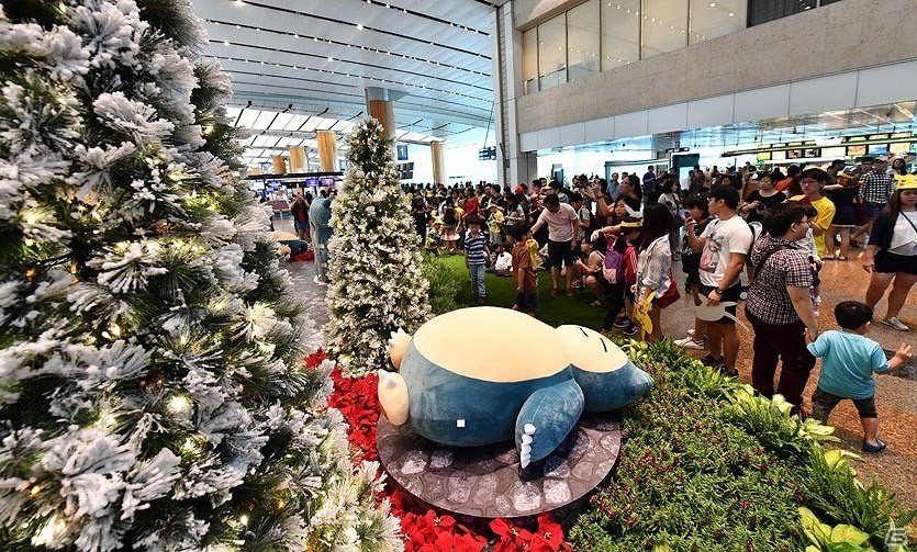 ピカチュウがチャンギ国際空港のターミナルをジャック！タイアップイベント「Pokémon at Changi」が開催の画像4