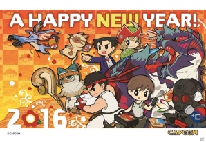 カプコンからオリジナルデザインの年賀状が届くキャンペーンが開始！の画像2