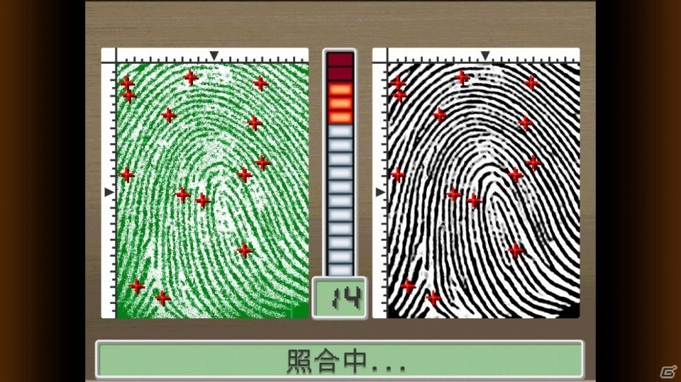 iOS/Android版「逆転裁判4」みぬきたち主要登場人物3人とカガク捜査「足跡鑑定」「指紋照合」を紹介！の画像19