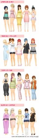 iOS/Android「スクールガールストライカーズ」新コスチューム「夜ふかしウェア」が期間限定で登場！の画像2