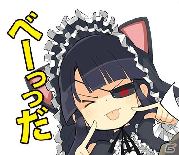 爆乳ハイパーバトル「閃乱カグラ」のLINEスタンプが配信開始！半蔵・月閃と紅蓮・蛇女の2種を用意の画像15
