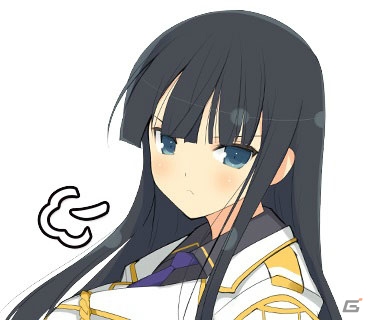 爆乳ハイパーバトル「閃乱カグラ」のLINEスタンプが配信開始！半蔵・月閃と紅蓮・蛇女の2種を用意の画像3