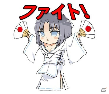 爆乳ハイパーバトル「閃乱カグラ」のLINEスタンプが配信開始！半蔵・月閃と紅蓮・蛇女の2種を用意の画像6