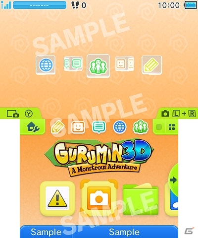 3DS「ぐるみん3D」が配信開始―配信を記念した3DSテーマも5種類登場！の画像5