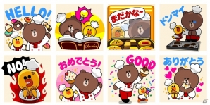 iOS/Android「LINE POPショコラ」のLINEスタンプがプレゼント！デコった世界をまるごとタイムライン共有できる新機能も追加の画像2