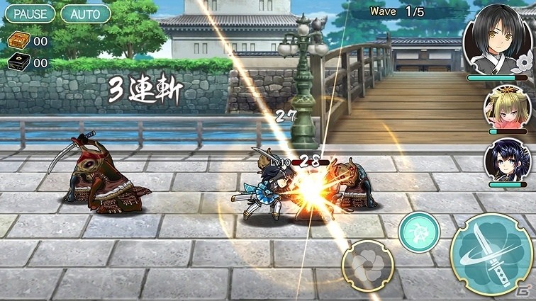 iOS/Android「天華百剣 -斬-」アクション、育成、アドベンチャー、3つのパートで構成されるゲームシステムが公開！の画像2