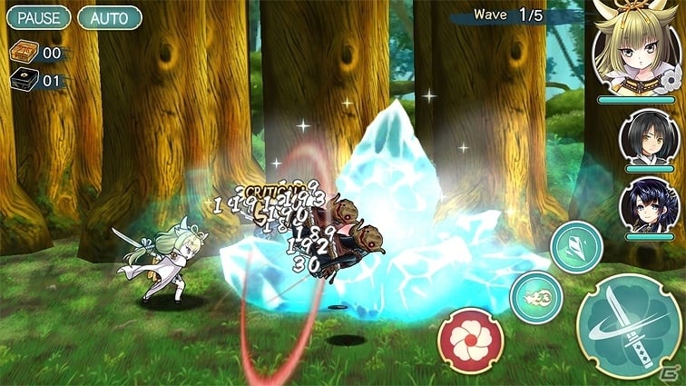 iOS/Android「天華百剣 -斬-」アクション、育成、アドベンチャー、3つのパートで構成されるゲームシステムが公開！の画像7