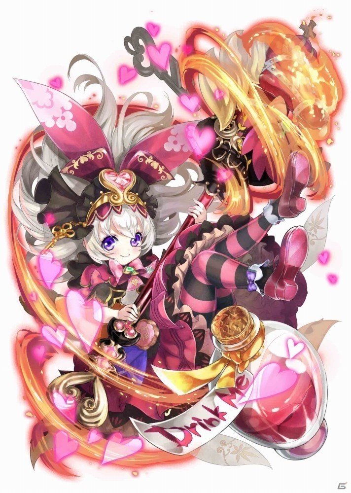 iOS/Android「ワールドクロスサーガ -時と少女と鏡の扉-」奇妙でキュートな「不思議の国のアリス」がモチーフの新ステージ＆ユニットが登場の画像14