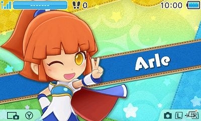3DS「ぷよぷよクロニクル」アルルとアリィがデザインされた3DS用のテーマが配信開始！の画像1