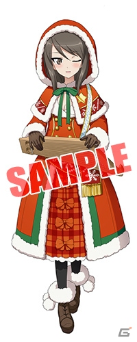 iOS/Android「ガールズ＆パンツァー 戦車道大作戦！」2016年のXmasイベントでは優花里、ミカなどがサンタ衣装で登場！の画像4