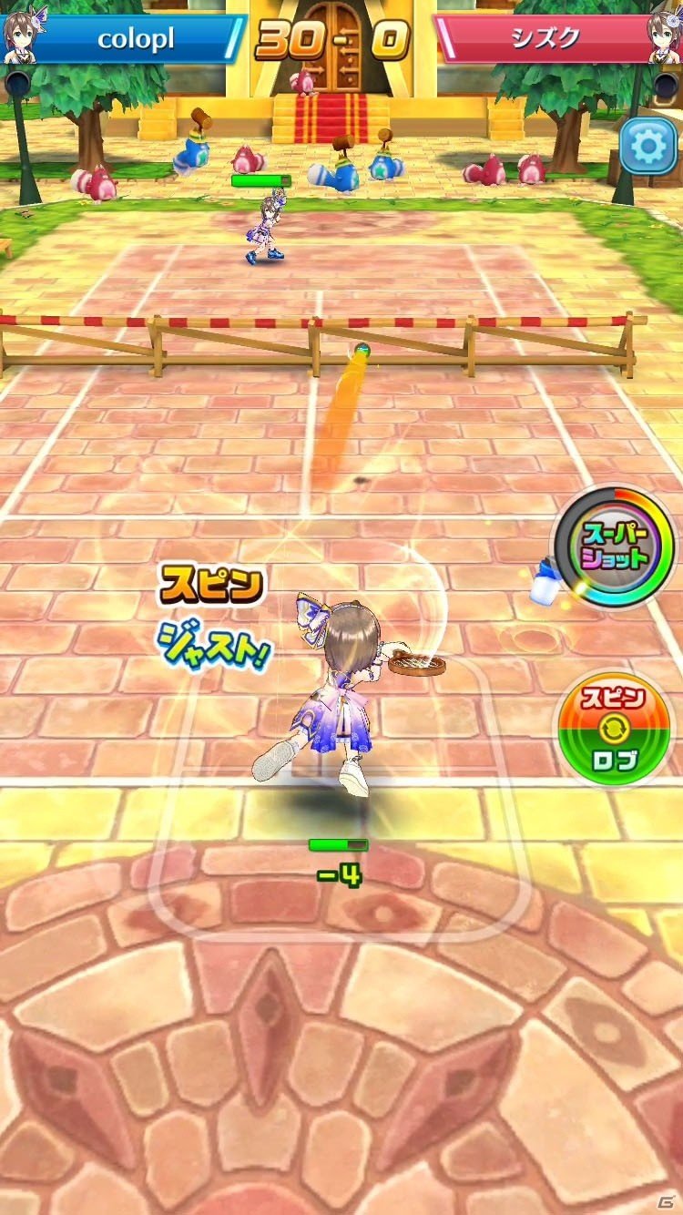 iOS/Android「白猫テニス」新たなスーパーショットを使うイサミ（CV：鳥海浩輔）、シズク（CV：石原夏織）が登場！の画像10