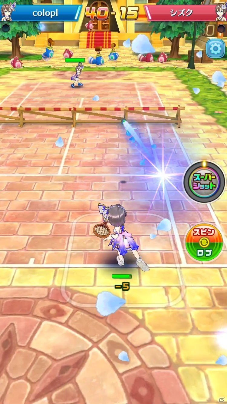 iOS/Android「白猫テニス」新たなスーパーショットを使うイサミ（CV：鳥海浩輔）、シズク（CV：石原夏織）が登場！の画像11