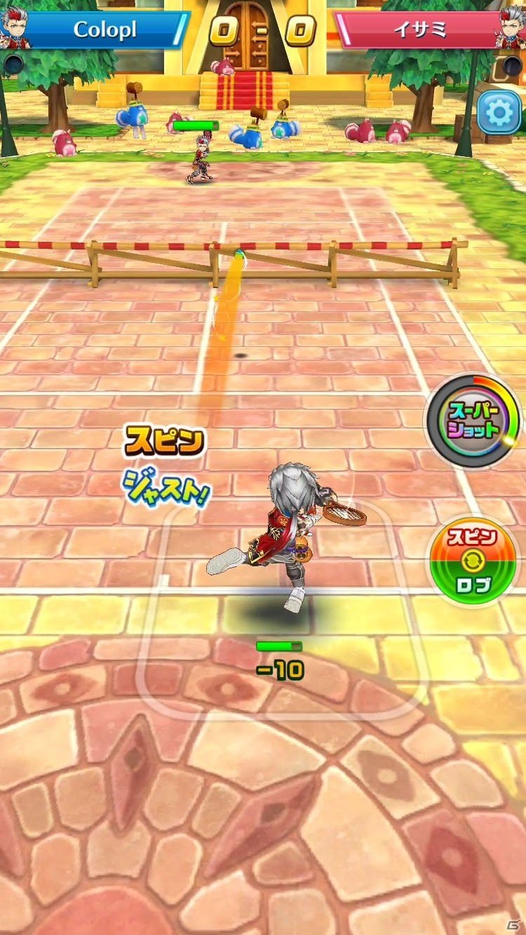 iOS/Android「白猫テニス」新たなスーパーショットを使うイサミ（CV：鳥海浩輔）、シズク（CV：石原夏織）が登場！の画像4