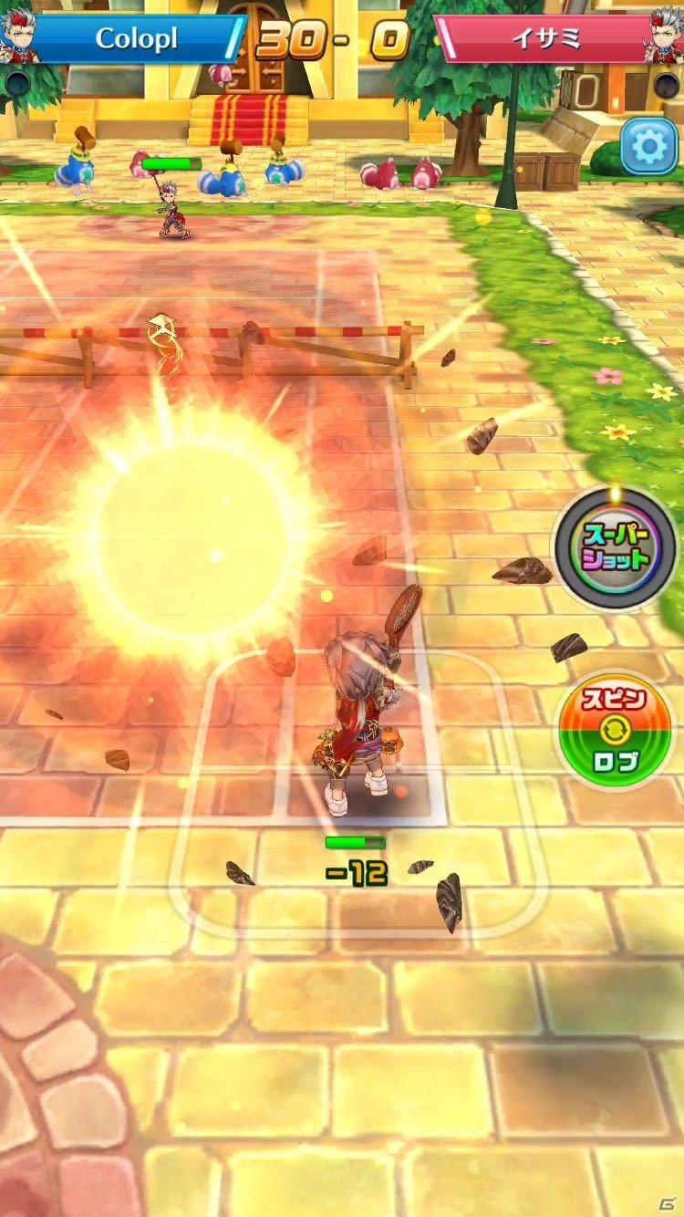 iOS/Android「白猫テニス」新たなスーパーショットを使うイサミ（CV：鳥海浩輔）、シズク（CV：石原夏織）が登場！の画像5