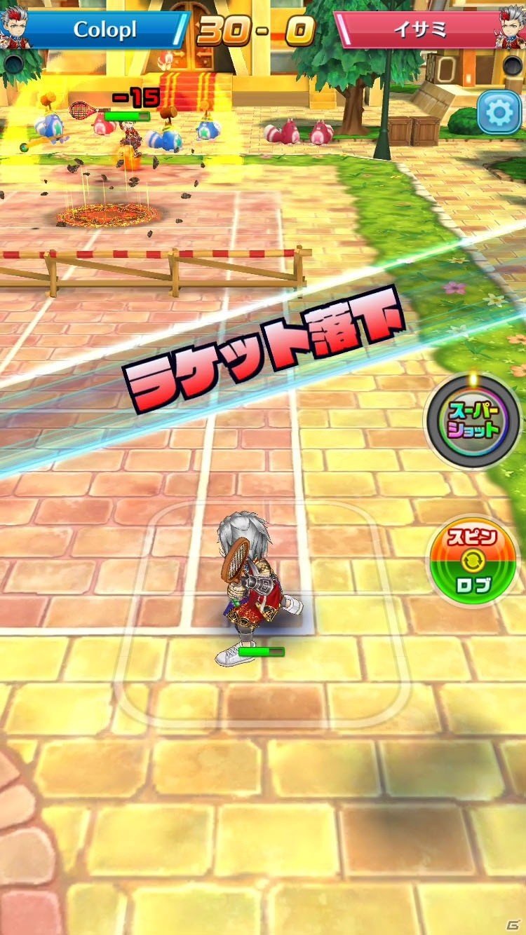 iOS/Android「白猫テニス」新たなスーパーショットを使うイサミ（CV：鳥海浩輔）、シズク（CV：石原夏織）が登場！の画像6