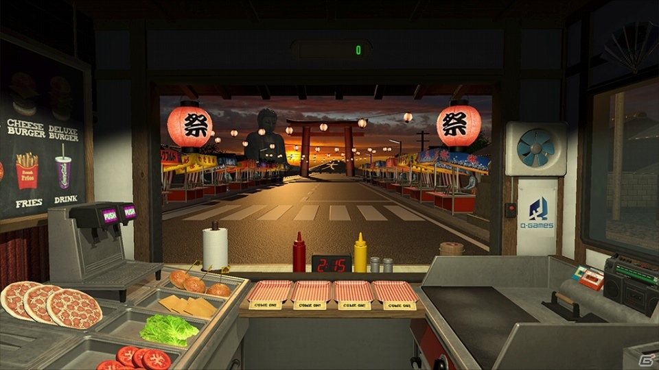 腹ペコゾンビにデリシャスなバーガーを食らわせろ！VR対応PC向けアクション「Dead Hungry」が12月6日に配信開始の画像3