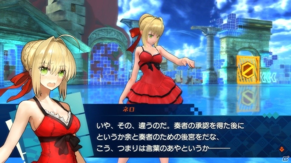 PS4/PS Vita「Fate/EXTELLA」追加DLC衣装第3弾「エクステラ・女性衣装」が本日配信！男性衣装のイラストも紹介の画像2