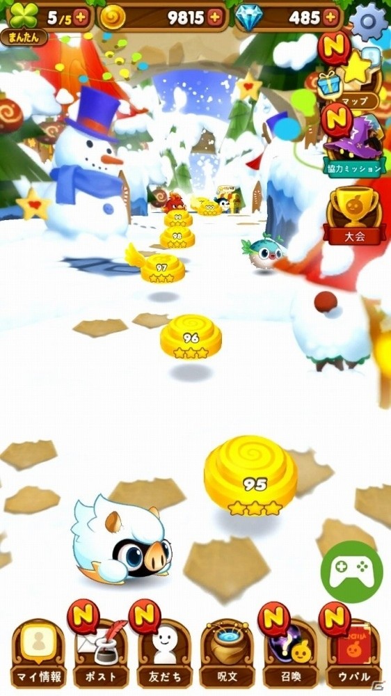 iOS/Android「ウパルパン」が配信開始！全世界のプレイヤーと対戦できる3マッチパズルゲームの画像8