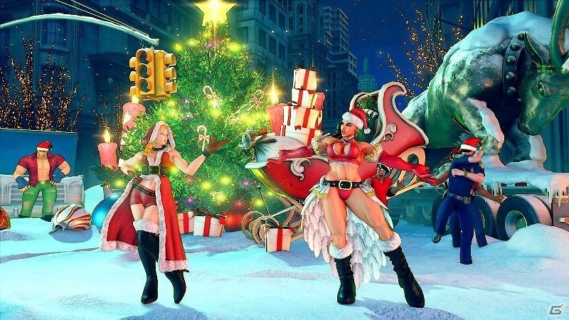 PS4/PC「ストリートファイターV」ケン、ザンギエフ、かりんら全6人のクリスマスコスチュームが12月21日に配信の画像5
