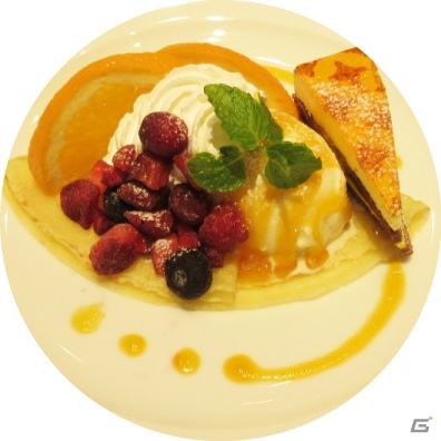あなたにピッタリのクレープは？「囚われのパルマ」性格診断クレープがカプコンカフェで発売中の画像5