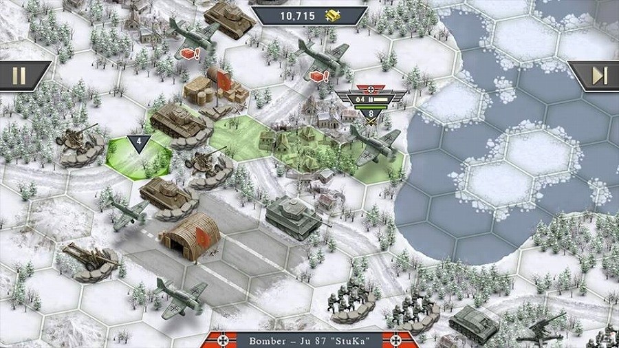 第二次大戦の独ソ戦を舞台にした戦略シミュレーションゲーム「1941白の戦線～ドイツvsソ連～」がAndroid向けに配信開始！の画像4