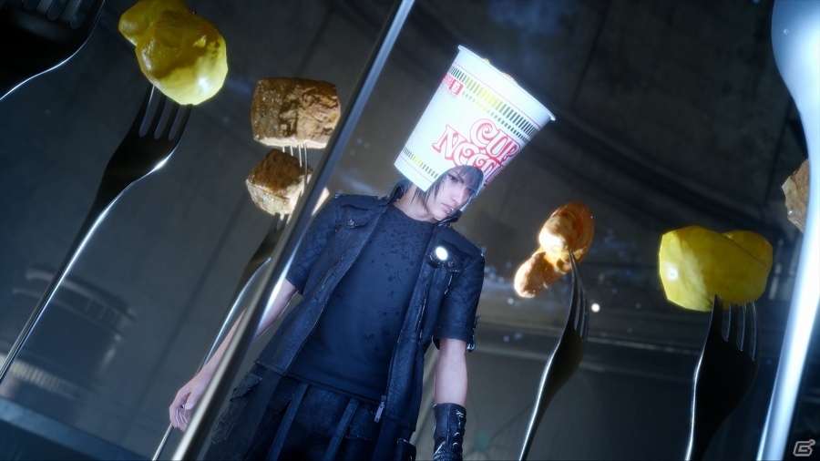 カップヌードルの海からリヴァイアサンが出現…？「ファイナルファンタジーXV」開発チームが手掛けた公式コラボCM「CUP NOODLE XV」が公開の画像13
