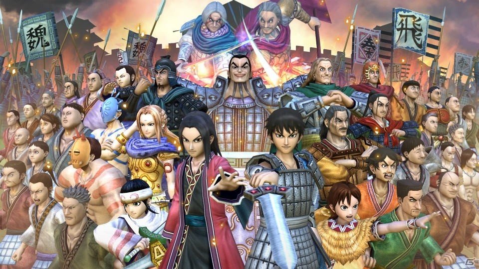 iOS/Android「キングダム セブンフラッグス」動く戦国合戦図の展示が開始！王騎討伐キャンペーンも開催の画像1
