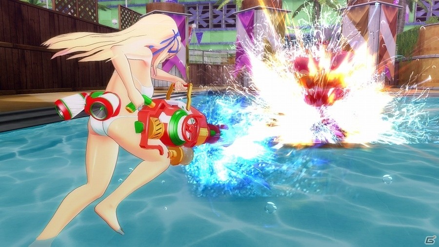 「閃乱カグラ PEACH BEACH SPLASH」濡れると“透ける”新コスチュームが登場！5周年記念イベント「出張購買部」もドン・キホーテ秋葉原店にて開催決定の画像37
