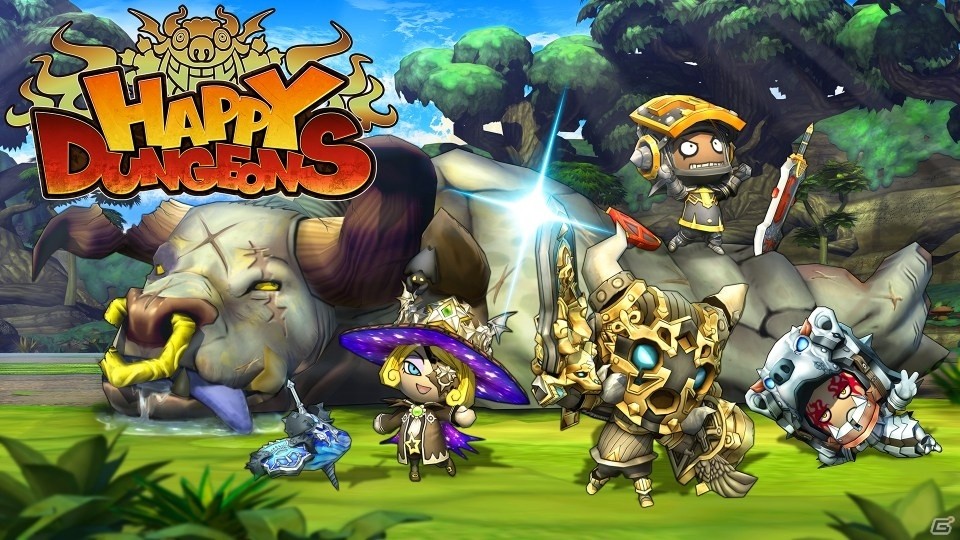 ハクスラRPG「ハッピーダンジョン」がXbox One向けに正式リリース！シーズン1のストーリーが完結の画像1