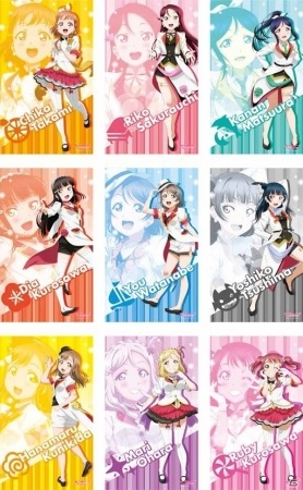 MIRAI TICKET」衣装のAqoursグッズがラインナップされた「ラブライブ