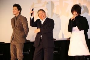 ビートたけしさん、藤原竜也さん、小栗旬さんら豪華キャスト陣が集結した「龍が如く6 命の詩。」の完成披露会をレポートの画像4