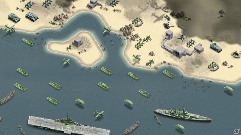 ノルマンディー上陸作戦を舞台にした本格戦略SLG「1944鋼の戦線～連合国vs枢軸国～」がAndroid向けに配信開始！の画像2