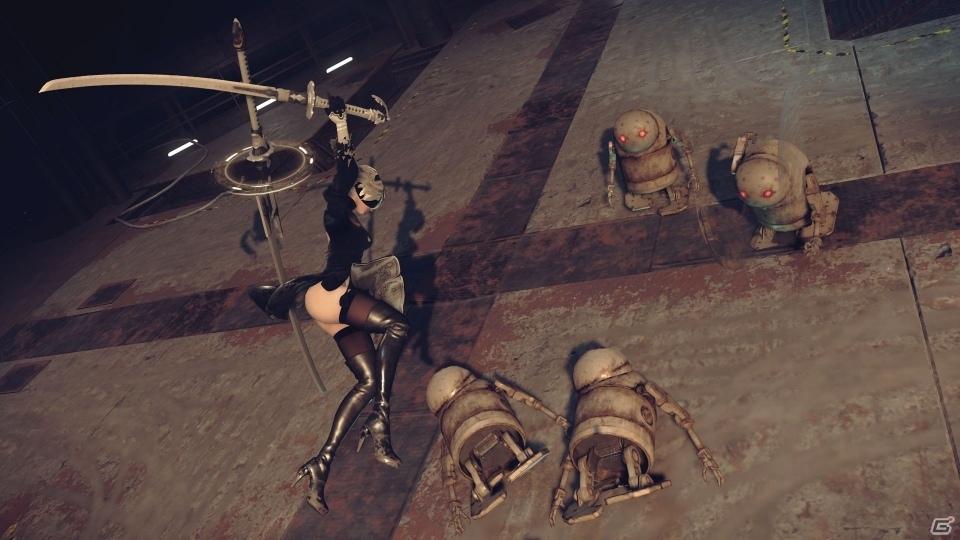 PS4「NieR:Automata」の体験版が12月22日に配信決定！バトルアクションを中心にプレイ可能の画像2