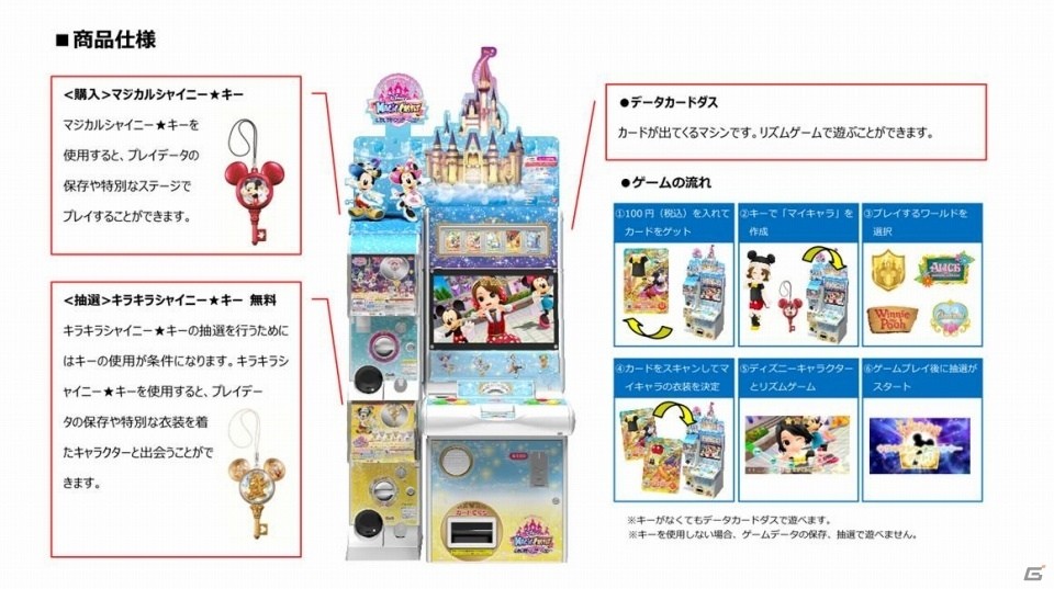 データカードダス ディズニー マジックキャッスル キラキラシャイニー