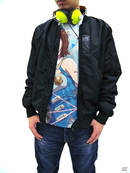 プロデューサーミーティングの準備は万全？「THE IDOLM＠STER」“プラチナスターズ”の衣装をまとった春香と美希のフルグラTシャツが発売の画像2
