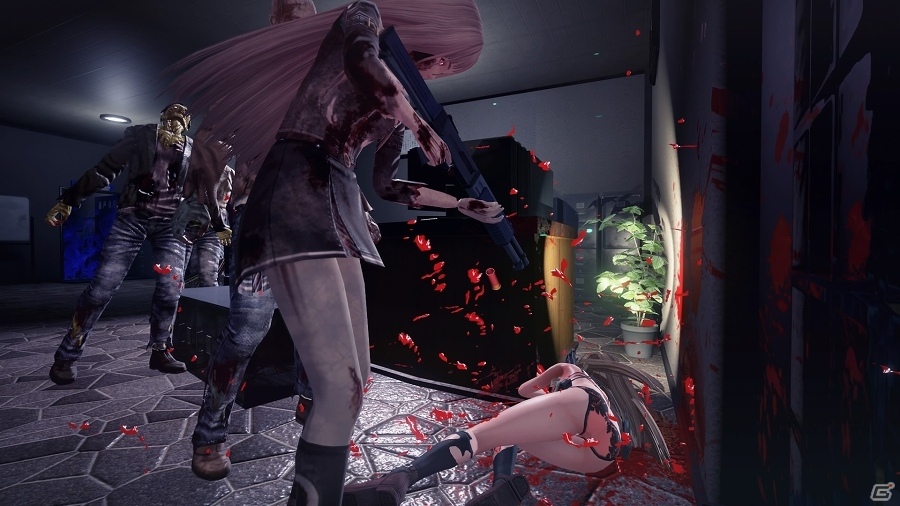 PS4「スクールガールゾンビハンター」学園の地下に広がる謎の施設…そして正体不明の男“レン”とは？使用済みの下着もデコイになることも判明の画像19