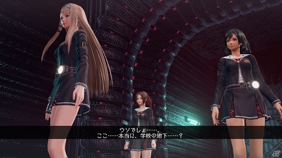 PS4「スクールガールゾンビハンター」学園の地下に広がる謎の施設…そして正体不明の男“レン”とは？使用済みの下着もデコイになることも判明の画像4