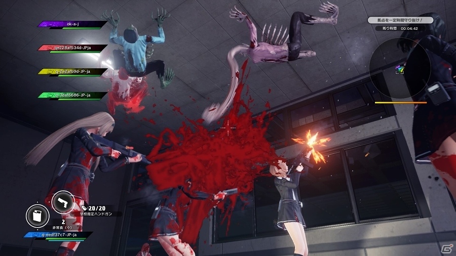 PS4「スクールガールゾンビハンター」学園の地下に広がる謎の施設…そして正体不明の男“レン”とは？使用済みの下着もデコイになることも判明の画像45