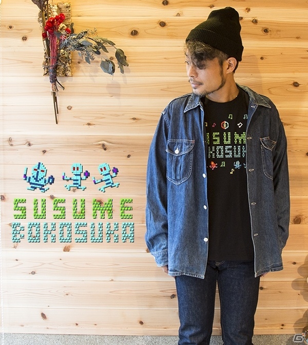 ドットデザインがかわいい「ボコスカウォーズII」Tシャツが販売開始の画像1