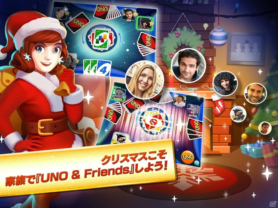 iOS/Android「UNO ＆ Friends」クリスマスシーズンのアップデートを実施！「冬のワンダーランド」Journey マップが登場の画像2