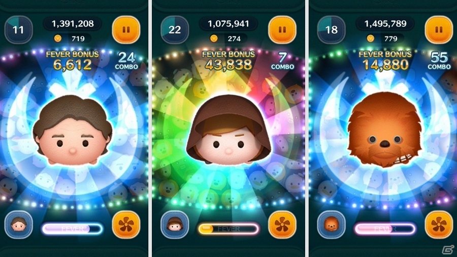 iOS/Android「LINE：ディズニー ツムツム」ジェダイルークやハン・ソロなどが登場するTVCM「スター・ウォーズ 2016 冬」篇が放送開始！の画像2