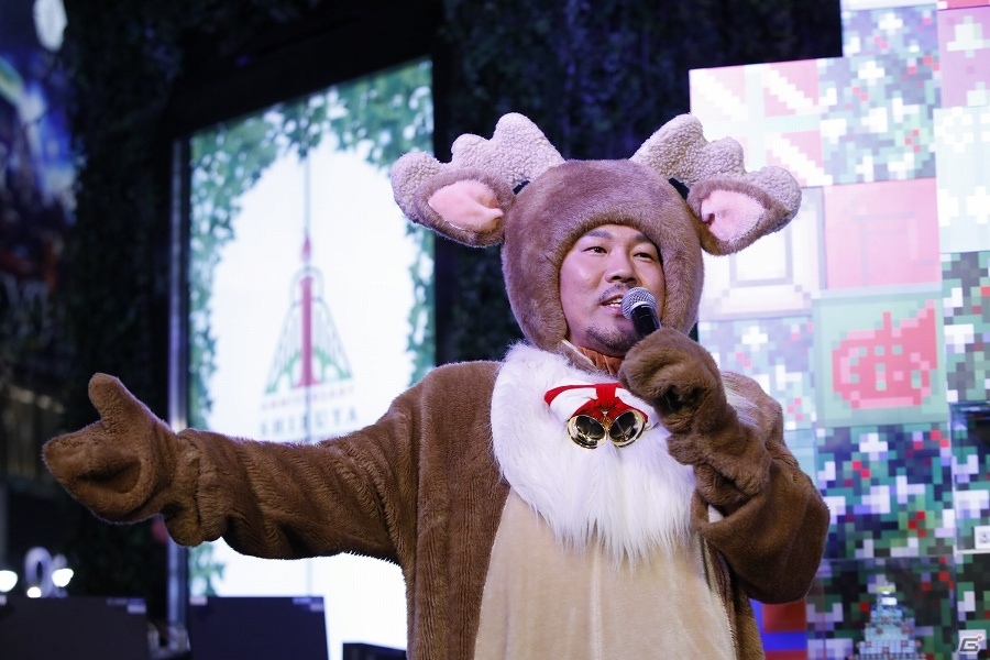 藤本敏史さん、千秋さん出演の「みんなの『マインクラフト』ツリー2016」点灯式開催オフィシャルレポートが到着の画像3