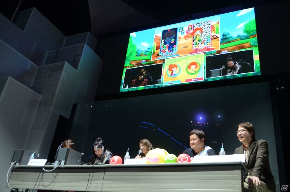 MisaChiaの2人と来場者との対戦や抽選会で盛り上がった3DS「ぷよぷよクロニクル」発売記念イベントをプレートの画像10